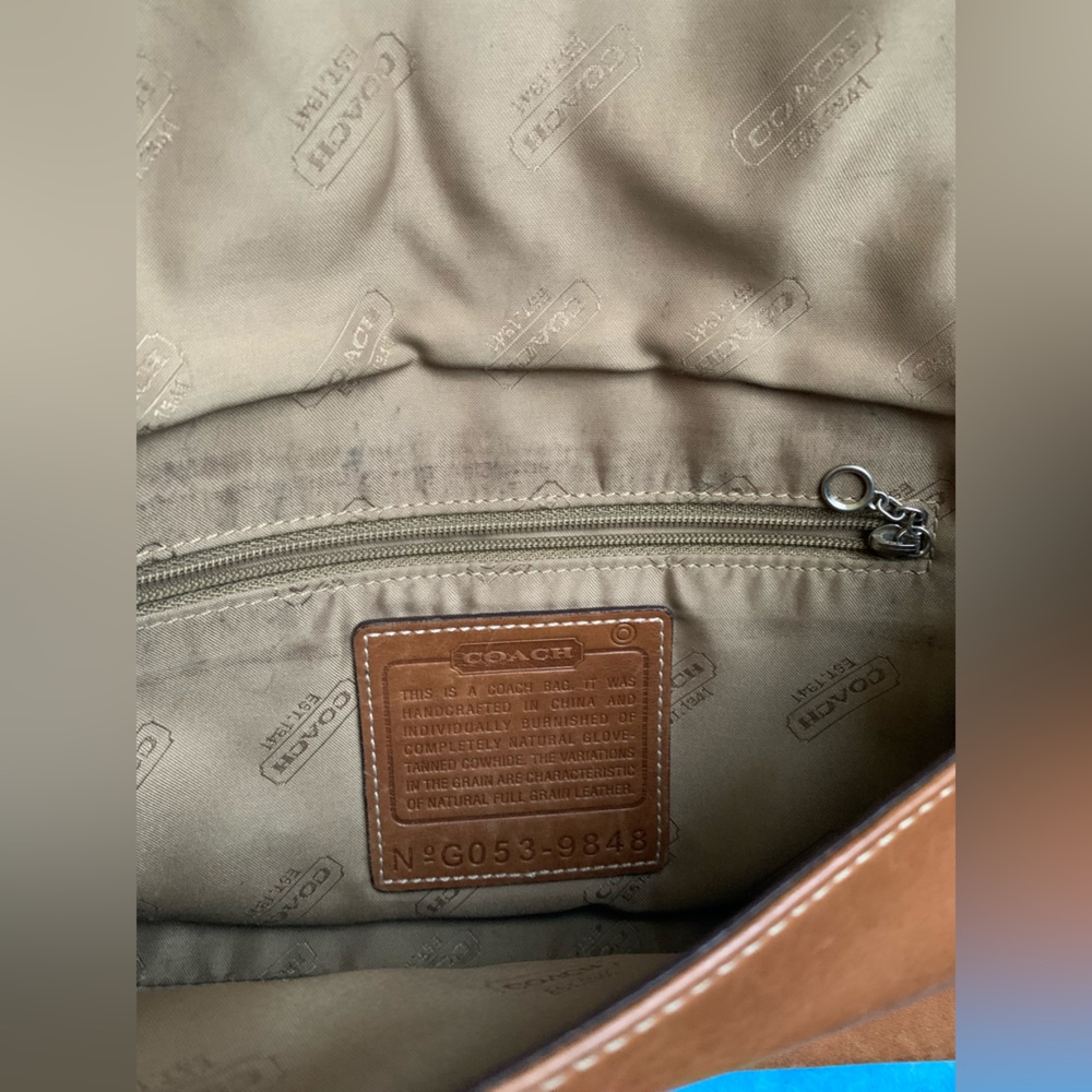 Vintage Coach crossbody bag - Picture 4 of 4